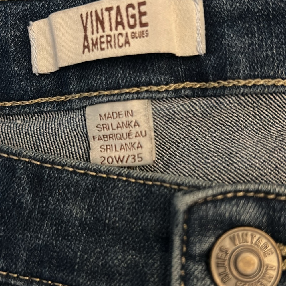NWT Vintage América Blues cuffed shorts - Picture 6 of 14